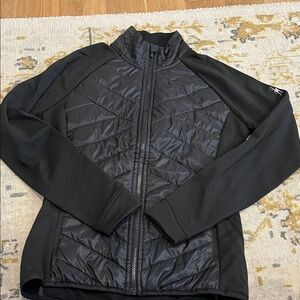 Smartwool Women's Mixed Media Black Jacket Small Like New
